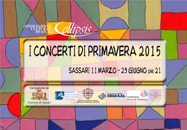 I Concerti Di Primavera 2015