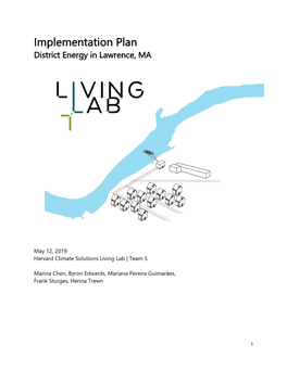 Implementation Plan District Energy in Lawrence, MA