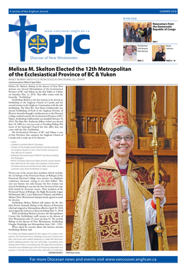 Melissa M. Skelton Elected the 12Th Metropolitan of the Ecclesiastical