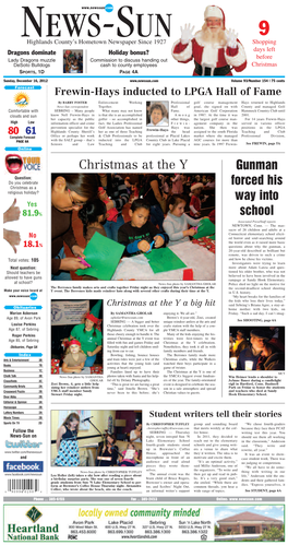 Gunman Forced His Way Into School Christmas at the Y