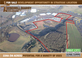 (56 Acres) Potential for a Variety of Uses Description