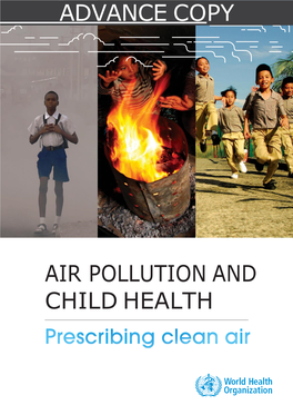 Advance Copy Air Pollution and Child Health