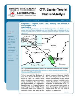 Land, Ethnicity, and Violence in Chittagong Hill Tracts