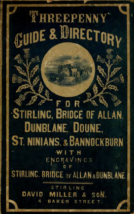 Threepenny Guide & Directory for Stirling, Bridge of Allan