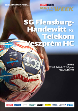 SG Flensburg- Handewitt Vs. Telekom Veszprém HC