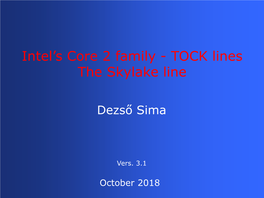 Intel's Core 2 Family