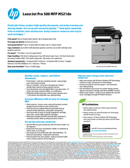 Laserjet Pro 500 MFP M521dn