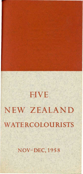 Five New Zealand Watercolou Rists