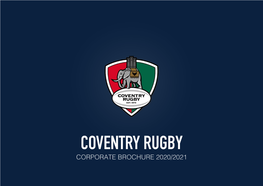 Welcome to COVENTRY RUGBY