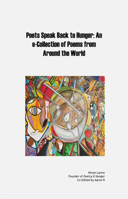 Poets Speak Back to Hunger: an E-Collection of Poems from Around the World