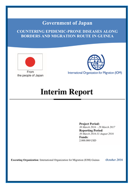 Interim Report Government of Japan COUNTERING EPIDEMIC-PRONE