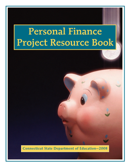 Personal Finance Project Resource Book