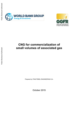 CNG for Commercialization of Small Volumes of Associated Gas