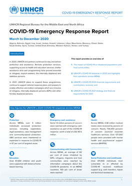 Covid-19 Emergency Response Report