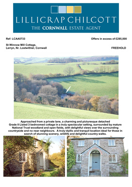 Ref: LCAA5733 Offers in Excess of £285,000