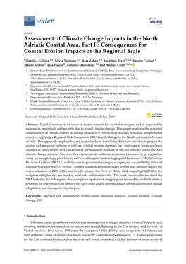 Consequences for Coastal Erosion Impacts at the Regional Scale