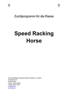 Speed-Racking-Horse