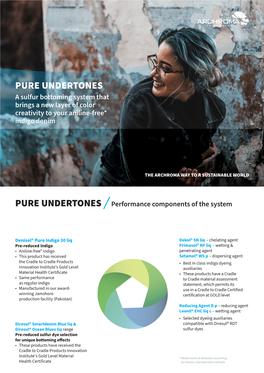 Discover More Information in Our Pure Undertones Flyer