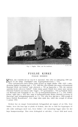 Fuglse Kirke Fuglse Herred