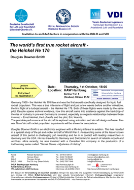 The World's First True Rocket Aircraft