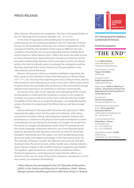 “THE END” to These Characteristics, Representing the Emergence of Alterity and the Innovative Relationships Between Minor and Major