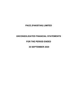 Pace (Pakistan) Limited