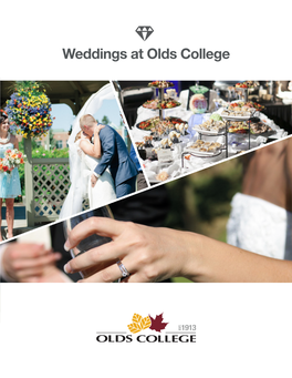 Weddings at Olds College