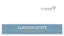 Claydon Courtyard