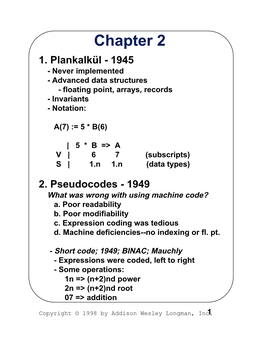 Evolution of the Major Programming Languages