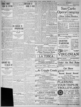 Virginian' and a Tax Equal to Triple the Sum of Appropriations Passed at the Last Ses- Him for the Murder of Fred Tyler