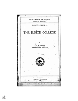 The Junior College