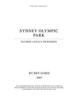 Sydney Olympic Park