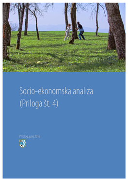 Socio-Ekonomska Analiza (Priloga Št