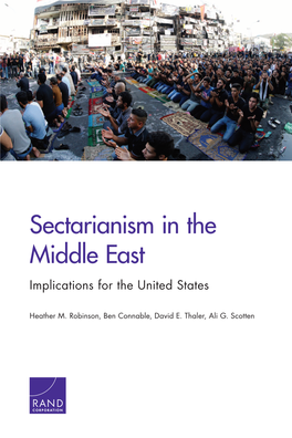 Sectarianism in the Middle East
