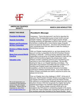 March2009-Newsletter