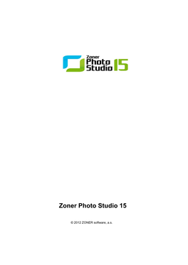 Zoner Photo Studio 15