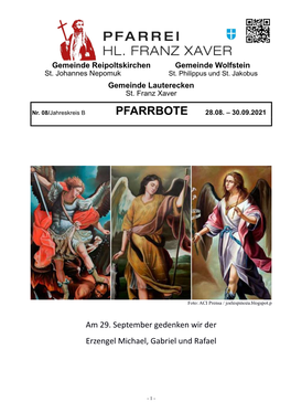 Pfarrbote 28.08