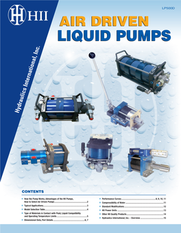 Liquid Pumps