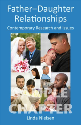 Father-Daughter Relationships: Contemporary Research and Issues