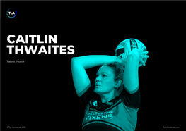 Caitlin Thwaites