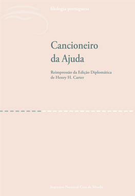 Cancioneiro Da Ajuda