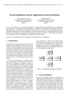 Swarm Intelligence and Its Applications in Swarm Robotics