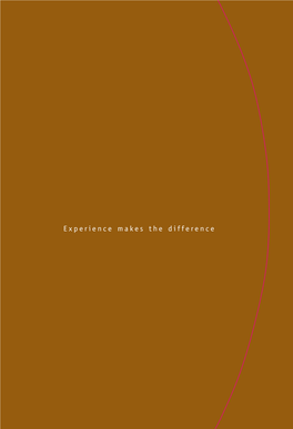 Experience Makes the Difference