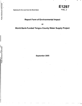 6. Main Pollutants and Predicted Discharges