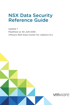 NSX Data Security Reference Guide