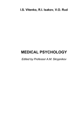 Medical Psychology