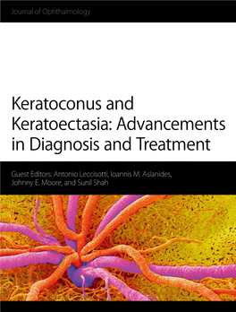 Keratoconus and Keratoectasia: Advancements in Diagnosis and Treatment