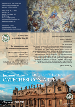 Catechesi Con Arte Nelle Chiese Di Roma, Roma, Di Chiese Nelle Arte Con Catechesi Di Itinerari Nostri Nei