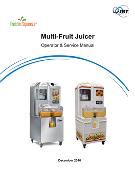 Multi-Fruit Juicer