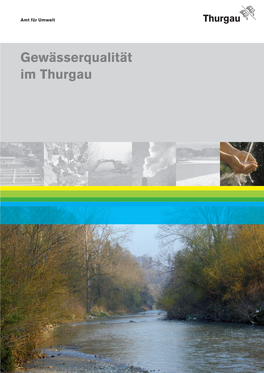 Gewässerqualität Im Thurgau